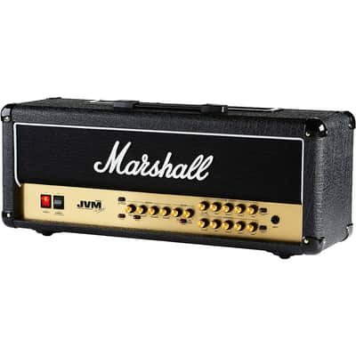 Marshall JVM Series JVM205H 50W Tube Guitar Amp Head Regular Black image 4