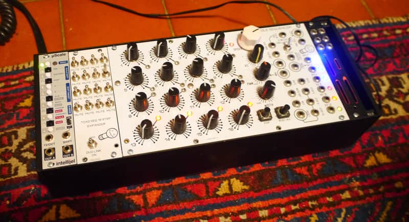 Eurorack Sequencer Blue Lantern TadPole + uScale + DIV + TallDog case ! ! ! image 1