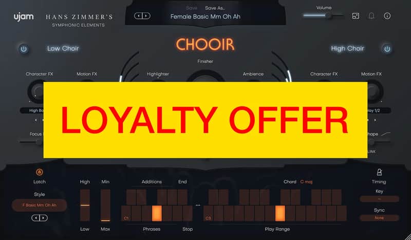 UJAM CHOOIR Loyalty Offer (Download) <br> image 1