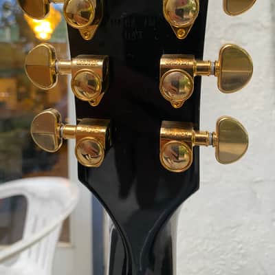 Gibson Les Paul Studio Push Pull Tone Guitar Center Exclusive- Ebony Gold Hardware image 4