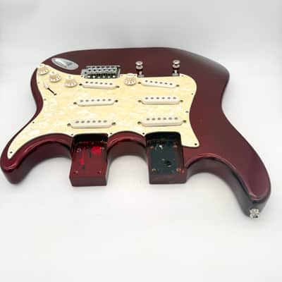 Stratocaster Style Double-Neck Body Loaded Project image 4