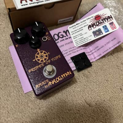 Analogman Prince of Tone Overdrive Pedal | Reverb