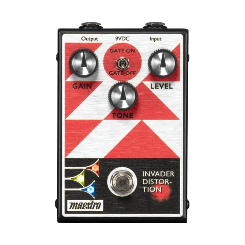 Maestro Invader Distortion Guitar Effect Pedal image 1