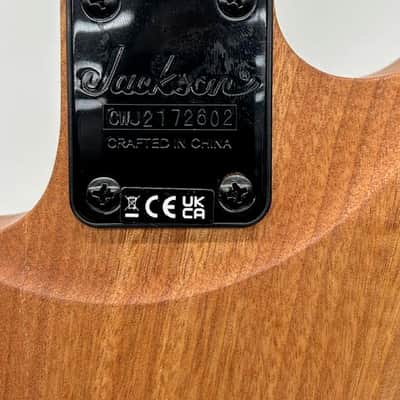 Jackson JS Series JS22 DKA Dinky Archtop with Amaranth Fretboard 2019 - Present - Natural Oil image 5