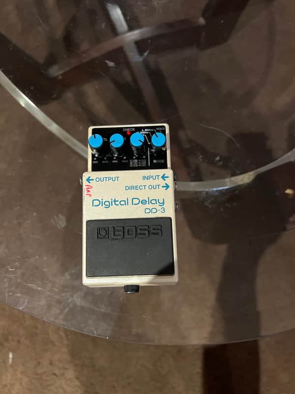 Boss DD-3 Digital Delay 1986 - 1990 - White image 1