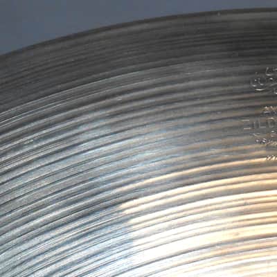 Vintage 1967 Zildjian Matched Set of Cymbals 20" ride, 17" sizzle crash, 14" super-thin hi-hats image 8