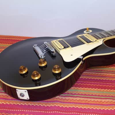 Tokai Love Rock 1984 Black MIJ Les Paul Made in Japan CIJ Vintage Tokai 57 PAF Pickups image 4