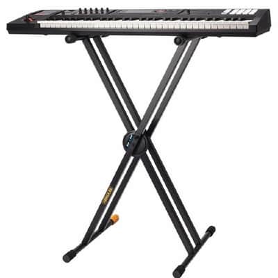 Hercules Double Brace Keyboard Synthesiser Stand image 2