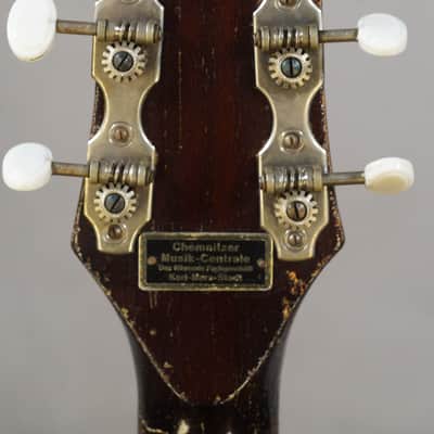 Hemosch Archtop by Todt 1950s - Sunburst w Rellogg PU very Rare image 12