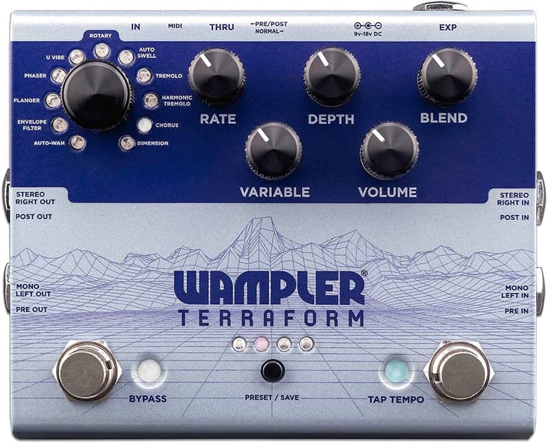 Wampler Pedals Dream Series Terraform Modulation Multi Effects Pedal image 1