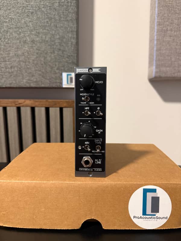 Cranborne Audio Camden 500 Series Microphone Preamp 2020 - Present - Black image 1