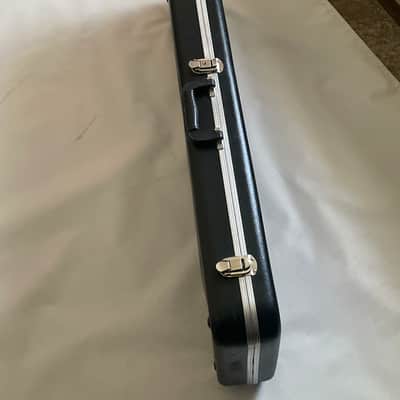 1980's Fender USA Stratocaster Telecaster Black Molded Hardshell Guitar Case & Keys image 17