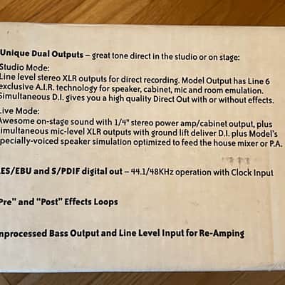 Dusty Hill ZZ Top Personally Owned & Used Line 6 Bass Pod Pro Amp image 14