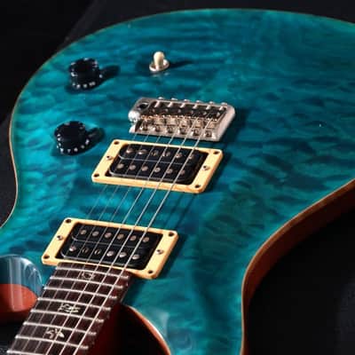 Paul Reed Smith (PRS) 2008 Custom 24 10Top Blue Matteo Wide Thin Neck [8 132057] (06/29) image 4