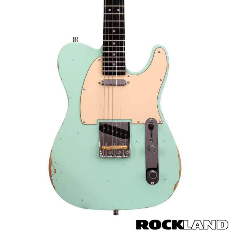 Patina Guitars PT-6 SFG R Sea Foam Green Relic image 1