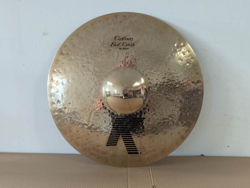 Zildjian 18" K Custom Fast Crash Cymbal 2003 - Present - Brilliant image 1