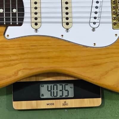 Fender The Strat with Rosewood Fretboard 1980 Candy Apple Red Matching headstock Stripped body image 6