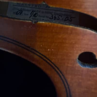 Franz Hoffman Violin 1/10 Size with Case | Reverb