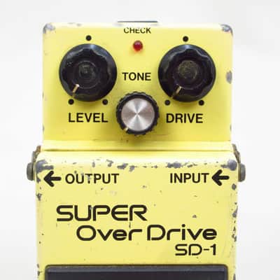 BOSS SD-1 Super Over Drive Made in Japan JRC4558DD Overdrive [518300] (08/26) image 4