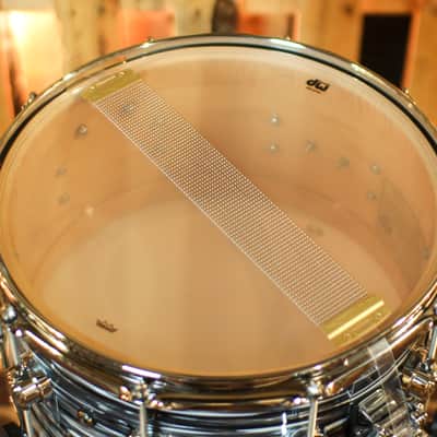 DW 7x14 Collector's Standard Maple Black Oyster Snare Drum - SO#1433717 image 5
