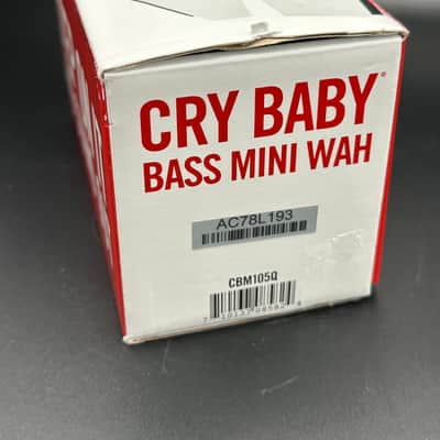 Dunlop CBM105Q Cry Baby Mini Bass Wah Excellent Condition w/ Box! image 11