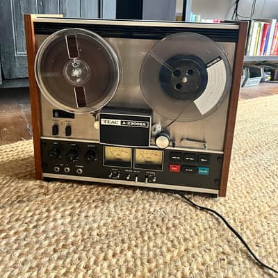 TEAC A-2300Sx 1/4" 2-Track Reel to Reel Tape Recorder 1970s - Silver image 4