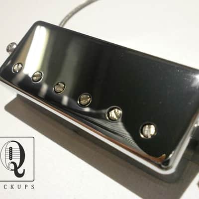 Mini Humbucker Pickup Vintage Correct Nickel Deluxe Gibson Hand Wound by Q pickups image 1