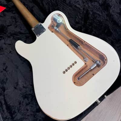 Fender John Osborne Telecaster, Maple Fingerboard, Olympic White, B String Bender #0140372705 image 4