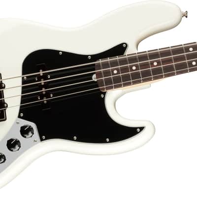 Fender American Performer Jazz Bass, Rosewood Fingerboard, Arctic White w/ Gigbag 8lbs, 12.9ozs image 2