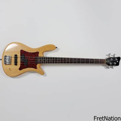 Warwick CustomShop Streamer CV Toured by Peter Baltes of Accept EMG Active PJ 4-String Bass 8.16 lbs image 2