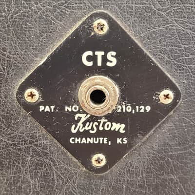 Vintage Kustom Tuck N Roll 2X15" Black Bass Guitar Cabinet Original Speakers image 5