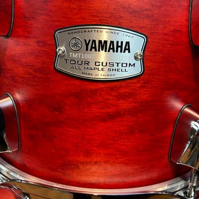 Yamaha Tour Custom 4-piece Shell Pack 2024 - Candy Apple Satin image 7
