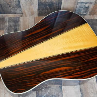 Morris W-40 Acoustic Guitar 1978 Natural Made in Japan MIJ w/ Case image 8