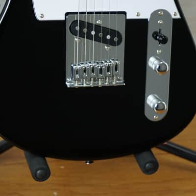 Tagima TW-55 BK LF/WH Tele Style Electric Guitar Black image 6