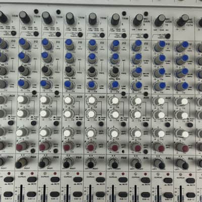 Alto Professional L-16 16-CHANNEL COMPACT INTEGRATED LIVE SOUND MIXER WITH DIGITAL EFFECTS 2005 - 2010? - Brushed Aluminum image 4