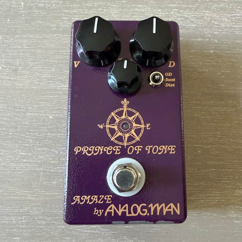 Analogman Prince of Tone Overdrive Pedal | Reverb Canada