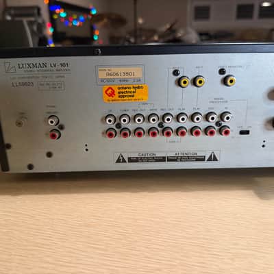 Luxman LV-101 Stereo Integrated Amplifier Freshly Serviced High End Audiophile image 10