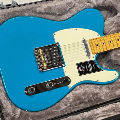 Fender American Professional II Telecaster B-STOCK MN Miami Blue Auth Dealer #698 image 1