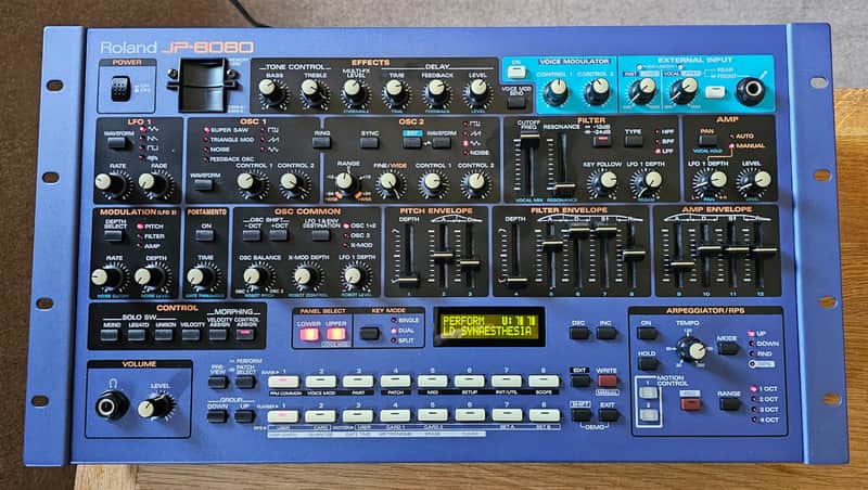 Roland JP-8080 Synthesizer Module 1998 - 2002 - Black Bild 1