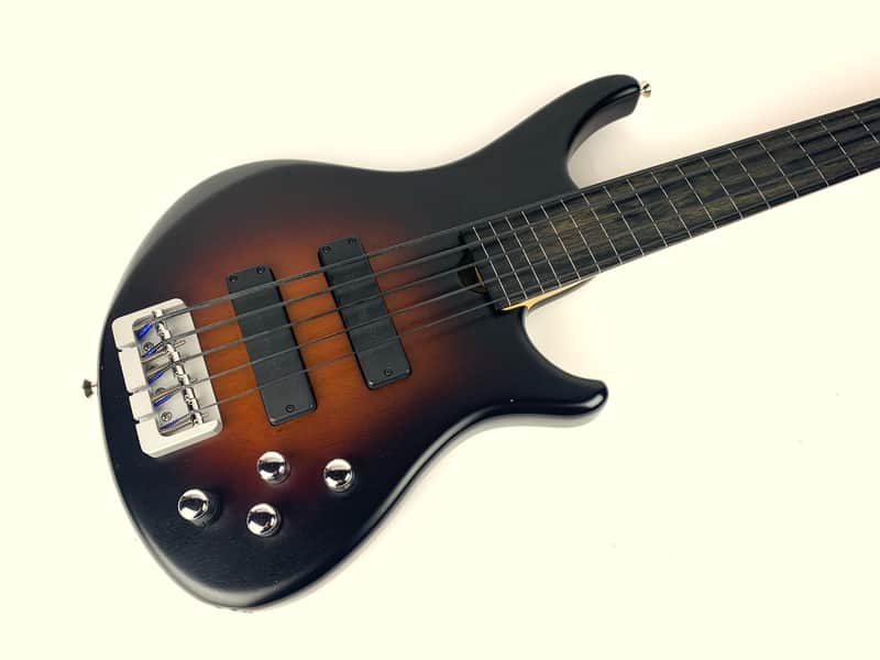 Roscoe Century Standard 5st. Fretless 2010s - Sunburst Matte image 1