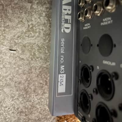 Immagine Allen & Heath Saber Mk2 Plus 32ch Mixing Console M32134 + RPS2 PSU - Vintage Allen & Heath Saber Mk2 Plus Late 1980s - Grey/Black - 20