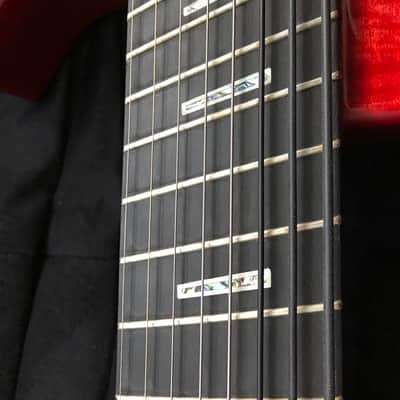 Wes Lambe 8GT 2013 - Novax-style Charlie Hunter 8 String Fanned Fret Dual Output Hollow Guitar/Bass image 7