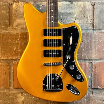 Tone Bakery Jazzbird J Loaded Mahogany Jazzmaster Body - Metallic Gold image 2