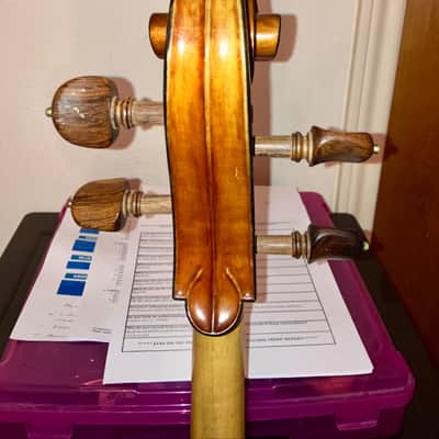 Angelo Sperzaga Violoncello "Stradivari - Piatti" Cremona, Italy 1994 with papers image 14