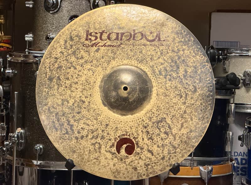 Istanbul Mehmet 20" Black Sea 1623 Ride Cymbal 2000g image 1