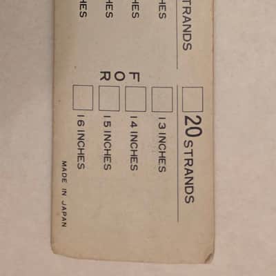Snappy 14" Snareteppich Made in Japan 60er Jahre neu OVP Ohne 1960 - Metall image 7