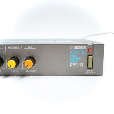Boss RPS-10 Digital Pitch Shifter / Delay Made in Japan Micro Rack Series Guitar Effect Processor image 4