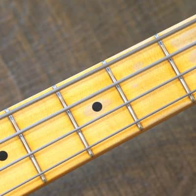 Unplayed! 2021 Fender Limited Edition Custom Shop 1951 Reissue Precision Bass Relic Aged Nocaster Blonde + COA OHSC image 11