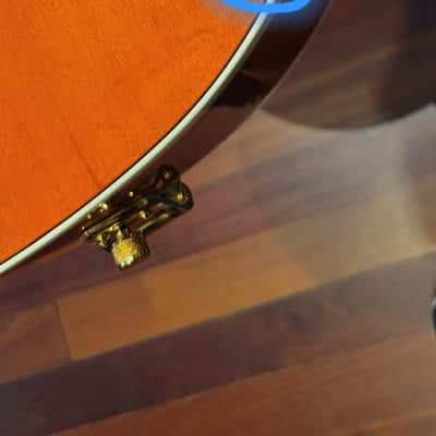 Gretsch G6120 Chet Atkins MIJ Made in Japan Hollow Body Electric with Hardshell case 2012 - Orange image 20