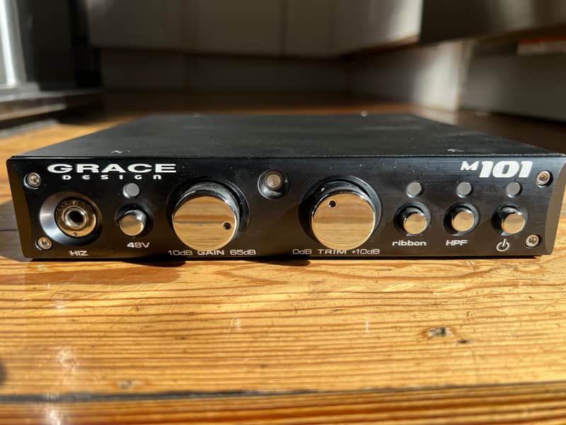 Grace Design m101 Single Channel Mic Preamp 2010s - Black image 1